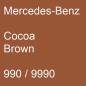 Preview: Mercedes-Benz, Cocoa Brown, 990 / 9990.